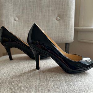 Cole Haan Carma OT Nike Air Black Patent Leather